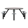 Moduform 5003-66R Modumaxx Multipurpose Cluster Table - Round, 6 Seats