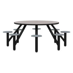 Moduform 5003-86R Modumaxx Multipurpose Cluster Table - Round Top, 8 Seats