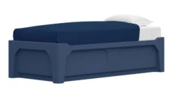 Moduform MX9-CUB Moxie Molded Platform Bed With Storage Cubby Holes -ANCHORTEX SHOP Moduform MX9 CUB Bed Slate Blue other side