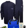 Enespro KIT2LC11-series ArcGuard Arc Flash Kit W/ Flame Resistant Long Coat (HRC 2 - 11 Cal)