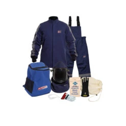 Enespro ARC40KITNG 40 Cal Performance Arc Flash Kit With FR Jacket And Bib Coveralls (HRC 4 - 40 Cal)