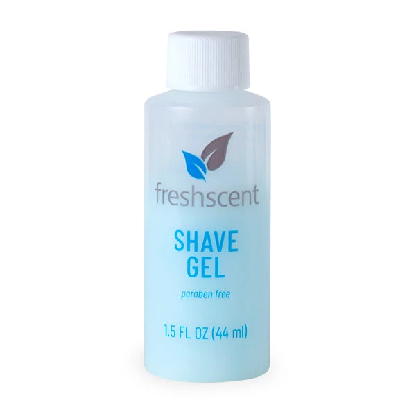 FreshScent FSG15 1.5 Oz. Shave Gel - Clear Bottle (Case) 1 FreshScent FSG15 1.5 Oz. Shave Gel - Clear Bottle (Case)