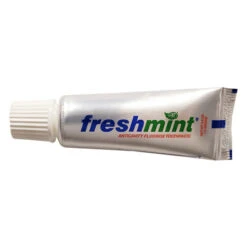 FreshMint TP6A 0.6 Oz. Fluoride Toothpaste - Silver-Color Tube (Case)