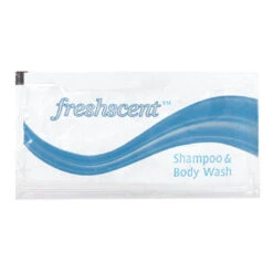FreshScent FSP 2-in-1 Shampoo And Body Bath - 0.34 Oz. Packet (Case)