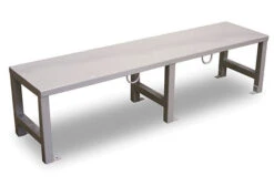 Norix IBF Ironman Steel Detention Bench With Cuff Rings