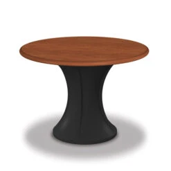 Norix CA4200/CA4242/CA4800 Forté Round-Top Café Table With Laminated Top -ANCHORTEX SHOP Norix Forte Table Black Cherry