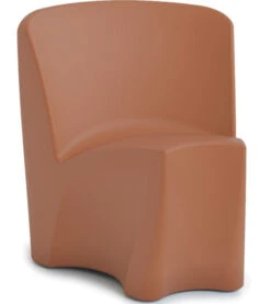 Norix PX13 Pax Indoor/Outdoor Wedge Chair -ANCHORTEX SHOP Norix PX13 Pax Wedge Chair Clay