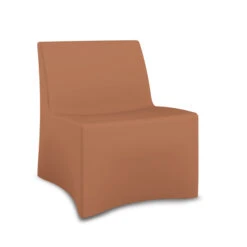 Norix VA630 Vesta Lounge Armless Chair -ANCHORTEX SHOP Norix VA630 Vesta Clay