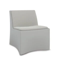 Norix VA630 Vesta Lounge Armless Chair -ANCHORTEX SHOP Norix VA630 Vesta Upholstered Dove