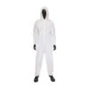 PosiWear M3 C3806 White Disposable Hooded Coveralls With Elastic Wrists And Ankles (Case)