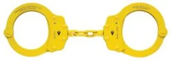 Peerless Model 750C - Chain Link Handcuffs - Colors -ANCHORTEX SHOP Peerless 750C Yellow