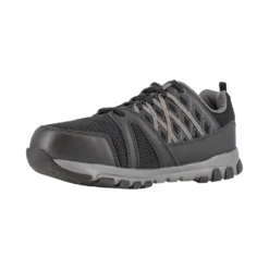 Reebok RB416 Women's Sublite Work Steel Toe Athletic Oxford - Black-Grey -ANCHORTEX SHOP RB416 03