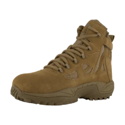 Reebok RB8650 Men's Rapid Response Composite Toe Tactical Boots - Side Zip - Coyote -ANCHORTEX SHOP RB8650 03