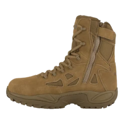 Reebok RB8850 Men's Rapid Response Stealth Composite Toe Tactical Boots - Side Zip - Coyote -ANCHORTEX SHOP RB8850 04