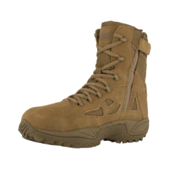 Reebok RB885 Women's Rapid Response Composite Toe Tactical Boots - Side Zip - Coyote -ANCHORTEX SHOP RB885 03