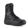 Reebok RB8877 Men's Rapid Response RB Waterproof Tactical Boots - Side Zip - Black