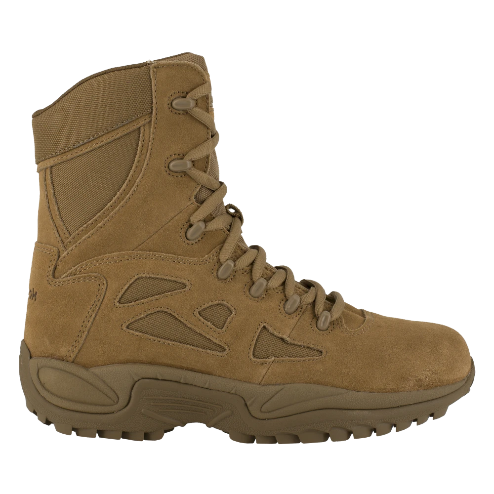 Reebok RB897 Women's Rapid Response Soft Toe Tactical Boots - Coyote 2 Reebok RB897 Women's Rapid Response Soft Toe Tactical Boots - Coyote - Image 2