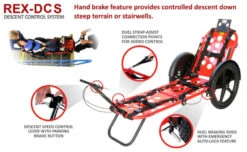 REX DCS – Multi-Purpose Extraction Stretcher With Descent Control System