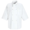 Red Kap 0404 Half-Sleeve Chef Coat