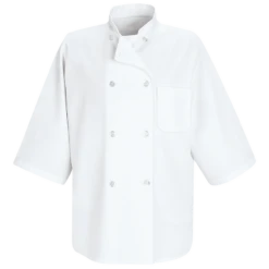 Red Kap 0404 Half-Sleeve Chef Coat