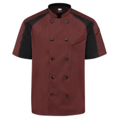 Red Kap 052M Men's Airflow Raglan Chef Coat With OilBlok