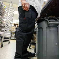 Red Kap 0P4M Men's Straight Fit Airflow Chef Pant -ANCHORTEX SHOP Red Kap 0P4M Men s Straight Fit Airflow Chef Pant BK Model