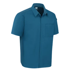 Red Kap 502M Men's Airflow Cook Shirt W/ OilBlok -ANCHORTEX SHOP Red Kap 502M Mens Airflow Cook Shirt OilBlok TL Side