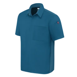 Red Kap 502M Men's Airflow Cook Shirt W/ OilBlok -ANCHORTEX SHOP Red Kap 502M Mens Airflow Cook Shirt OilBlok TL Side 575d6063 115f 432c afc4 b682fc661c0e
