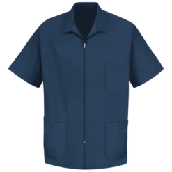 Red Kap KP44 Men's Zipper-Front Smock