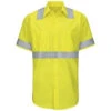 Red Kap SY24HV High Visibility Short Sleeve Ripstop Work Shirt
