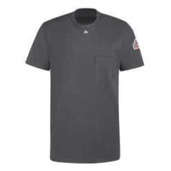 Bulwark SET8 Lightweight FR Short Sleeve Tagless T-Shirt - Excel FR (HRC 2 - 8.9 Cal)