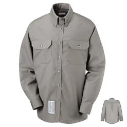 Bulwark SLU2 Men's Midweight FR Dress Uniform Shirt - Excel FR ComforTouch (HRC 2 - 8.6 Cal)