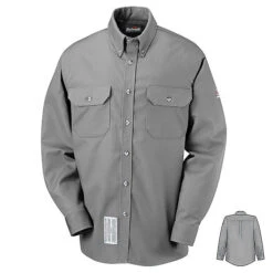 Bulwark SLU2 Men's Midweight FR Dress Uniform Shirt - Excel FR ComforTouch (HRC 2 - 8.6 Cal) -ANCHORTEX SHOP SLU2 RT 600 3