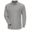 Bulwark SMP2 Lightweight Classic FR Long Sleeve Polo Shirt - Cooltouch 2 (HRC 2 - 8.3 Cal)