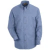 Red Kap SP90 Men's Long Sleeve Button-Down Poplin Shirt