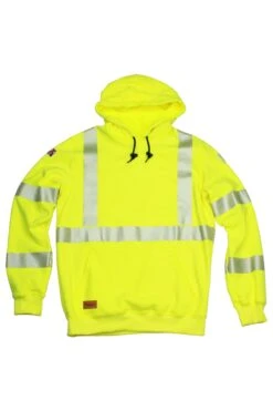 Drifire FR SWSHEC3 Flame Resistant Hi-Vis Pullover Hoody Sweatshirt - Type R Class 3 (CAT 2 - 19 Cal)