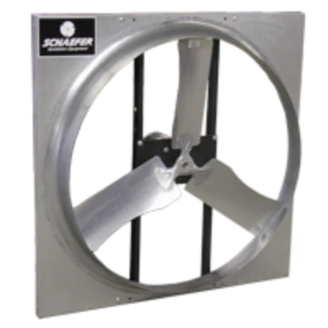 Schaefer 363P12DD-3 36" Galvanized Direct Drive Panel Fan 1 Schaefer 363P12DD-3 36" Galvanized Direct Drive Panel Fan