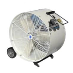 Schaefer VKM24-O Versa-Kool 24" Mobile Drum Fan With OSHA Guards