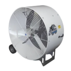 Schaefer Versa-Kool VKM36 36" Mobile Drum Fan - White (VKM-36-O) Or Black (VKM-36-B-O)