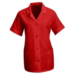 Red Kap TP23 Women's Loose Fit Short Sleeve Button Front Smock -ANCHORTEX SHOP TP23 600
