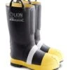 LION By Thorogood 507-6000 Women's HellFire Kevlar Insulated 14" Pull-On Rubber Structural Boot - Black