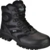 Thorogood 834-6218 Men's 6" Waterproof Soft Toe Side Zip Deuce Boots - Black