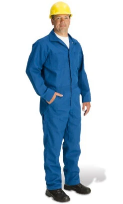 Topps Safety Apparel CO07 4.5 Oz. Nomex IIIA Flame Resistant Coveralls (HRC 1 - 4.6 Cal) -ANCHORTEX SHOP Topps CO07 5515 4oz