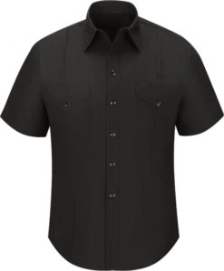 Workrite FSF6 Flame Resistant Western Fire Fighter Shirt - Short Sleeve - Nomex Essential