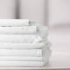 T180 White Hospitality Bed Sheets