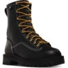 Danner 11700 Super Rain Forest 8" Work Boots With 200G Thinsulate - Black