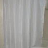 Kartri SPCNA Dobbie Sparkle Shower Curtain With Sewn Eyelets, White, 72"x72"