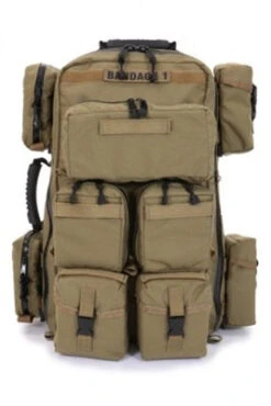 R&B 371A Tactical Medical Backpack With Pouches