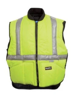 Refrigiwear 0399RL2 Hi-Vis Iron-Tuff High Visibility Vest With Reflective Tape